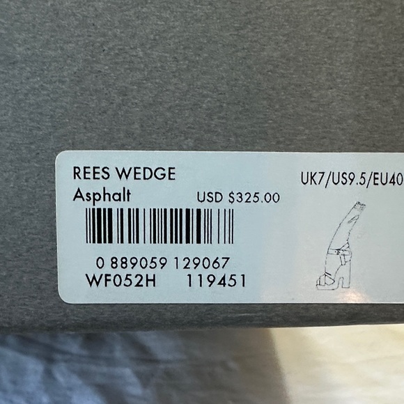 All Saints Rees Asphalt Women's Platform Sandal 9.5 - Picture 6 of 6